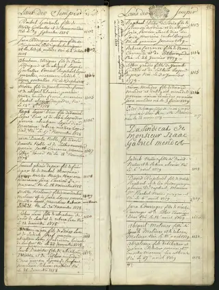 Archives Bordeaux Métropole, GG 844, page 59