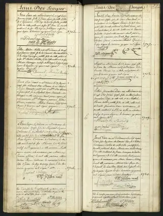 Archives Bordeaux Métropole, GG 844, page 94