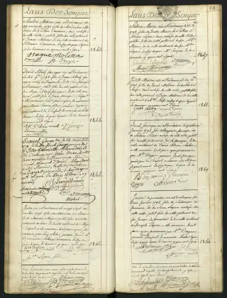 Archives Bordeaux Métropole, GG 844, page 99