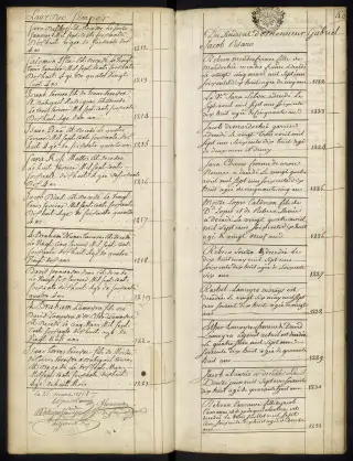 Archives Bordeaux Métropole, GG 845, page 43