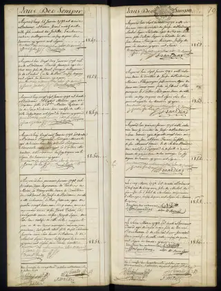 Archives Bordeaux Métropole, GG 845, page 73