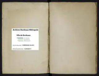 Archives Bordeaux Métropole, GG 851, page 2