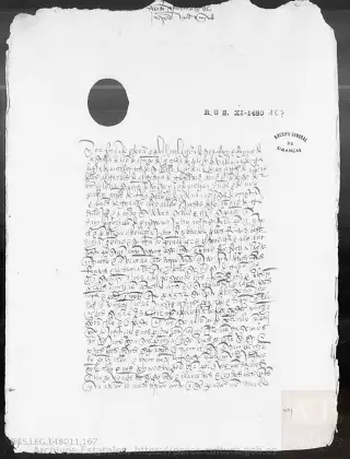 AGS, RGS, LEG 148011, 167, page 1