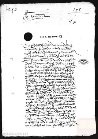 AGS, RGS, LEG 149011, 33, page 1