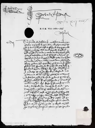 AGS, RGS, LEG 149108, 285, page 1