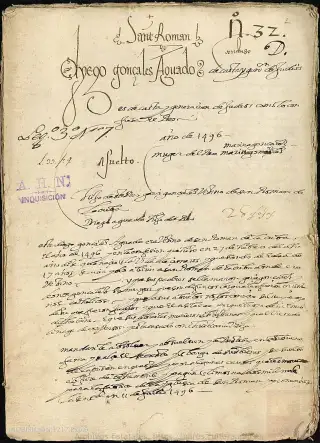 AHN, Inquisición, 1217, Exp. 9, page 1