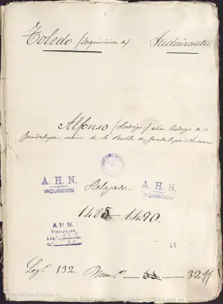 AHN, Inquisición, 132, Exp. 11, page 1