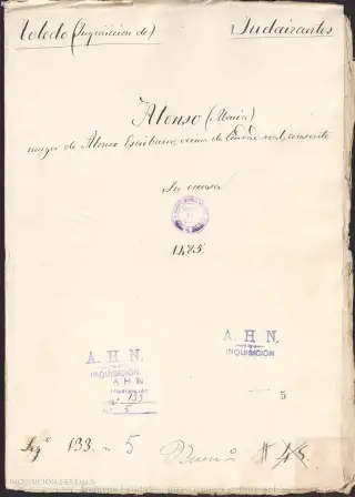 AHN, Inquisición, 133, Exp. 5, page 1