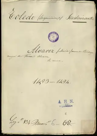 AHN, Inquisición, 134, Exp. 6, page 1