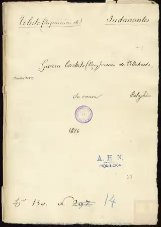 AHN, Inquisición, 150, Exp. 14, page 1