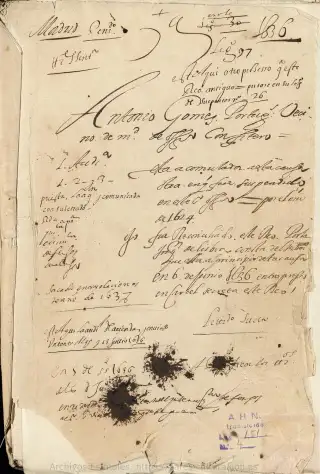 AHN, Inquisición, 151, Exp. 4, page 1