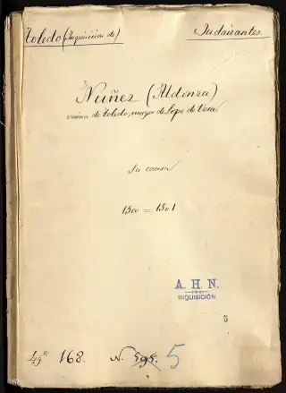 AHN, Inquisición, 168, Exp. 5, page 1