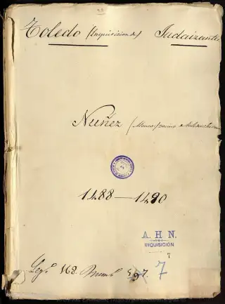 AHN, Inquisición, 168, Exp. 7, page 1