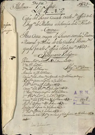 AHN, Inquisición, 1708, Exp. 2, page 1