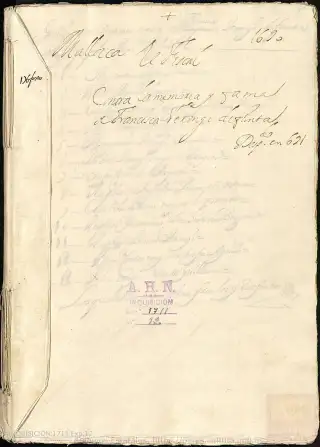 AHN, Inquisición, 1711, Exp. 12, page 1