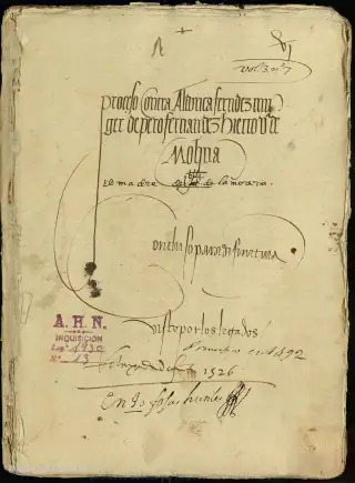 AHN, Inquisición, 1930, Exp. 13, page 1