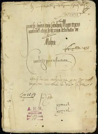 AHN, Inquisición, 1930, Exp. 15, page 1