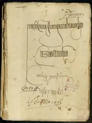 AHN, Inquisición, 1930, Exp. 17, page 1