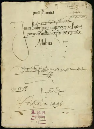 AHN, Inquisición, 1930, Exp. 19, page 1