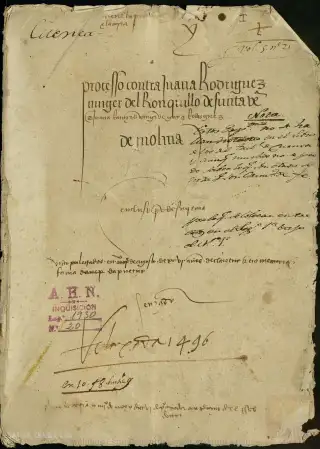 AHN, Inquisición, 1930, Exp. 20, page 1