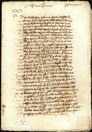 AHN, Inquisición, 5311, Exp. 33, page 1
