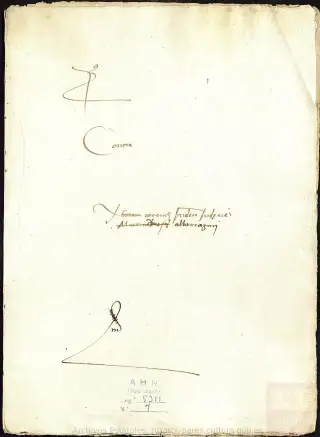AHN, Inquisición, 5311, Exp. 7, page 1