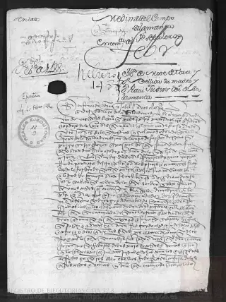ARCHV, Registro de Ejecutorias, caja 12, 3, page 1