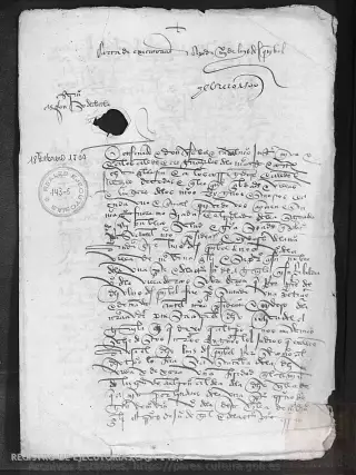 ARCHV, Registro de Ejecutorias, caja 143, 5, page 1