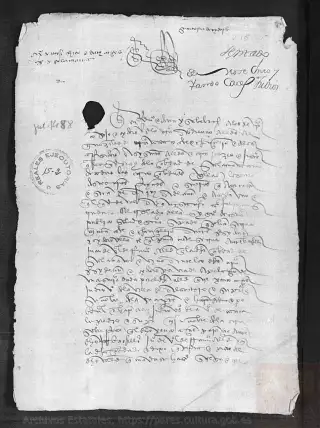ARCHV, Registro de Ejecutorias, caja 15, 2, page 1