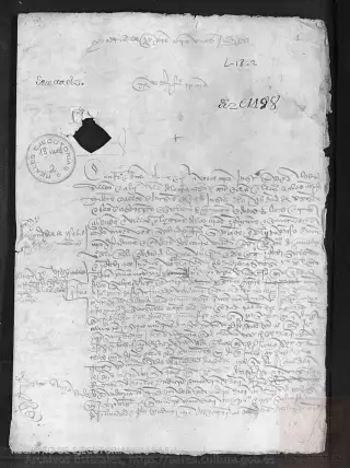 ARCHV, Registro de Ejecutorias, caja 18, 2, page 1