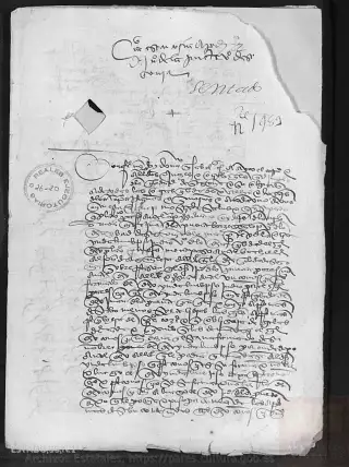 ARCHV, Registro de Ejecutorias, caja 26, 20, page 1
