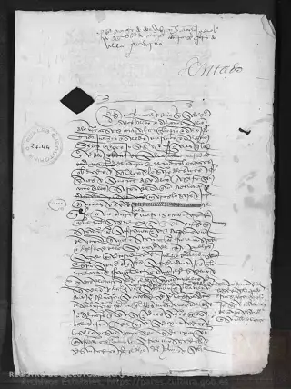 ARCHV, Registro de Ejecutorias, caja 27, 44, page 1