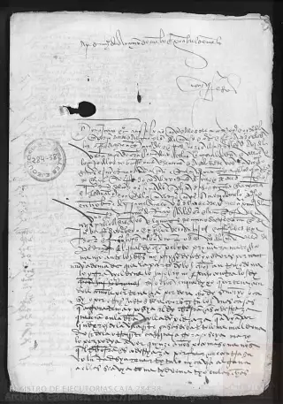 ARCHV, Registro de Ejecutorias, caja 284, 38, page 1