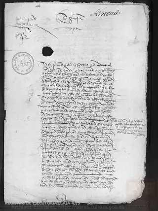 ARCHV, Registro de Ejecutorias, caja 4, 15, page 1