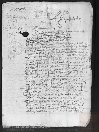ARCHV, Registro de Ejecutorias, caja 4, 46, page 1