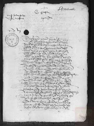 ARCHV, Registro de Ejecutorias, caja 5, 11, page 1