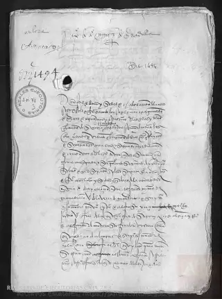 ARCHV, Registro de Ejecutorias, caja 78, 3, page 1