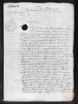 ARCHV, Registro de Ejecutorias, caja 83, 2, page 1