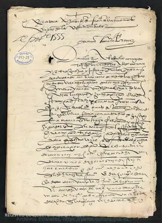 ARCHV, Registro de Ejecutorias, caja 842, 28, page 1