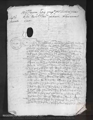ARCHV, Registro de Ejecutorias, caja 9, 17, page 1